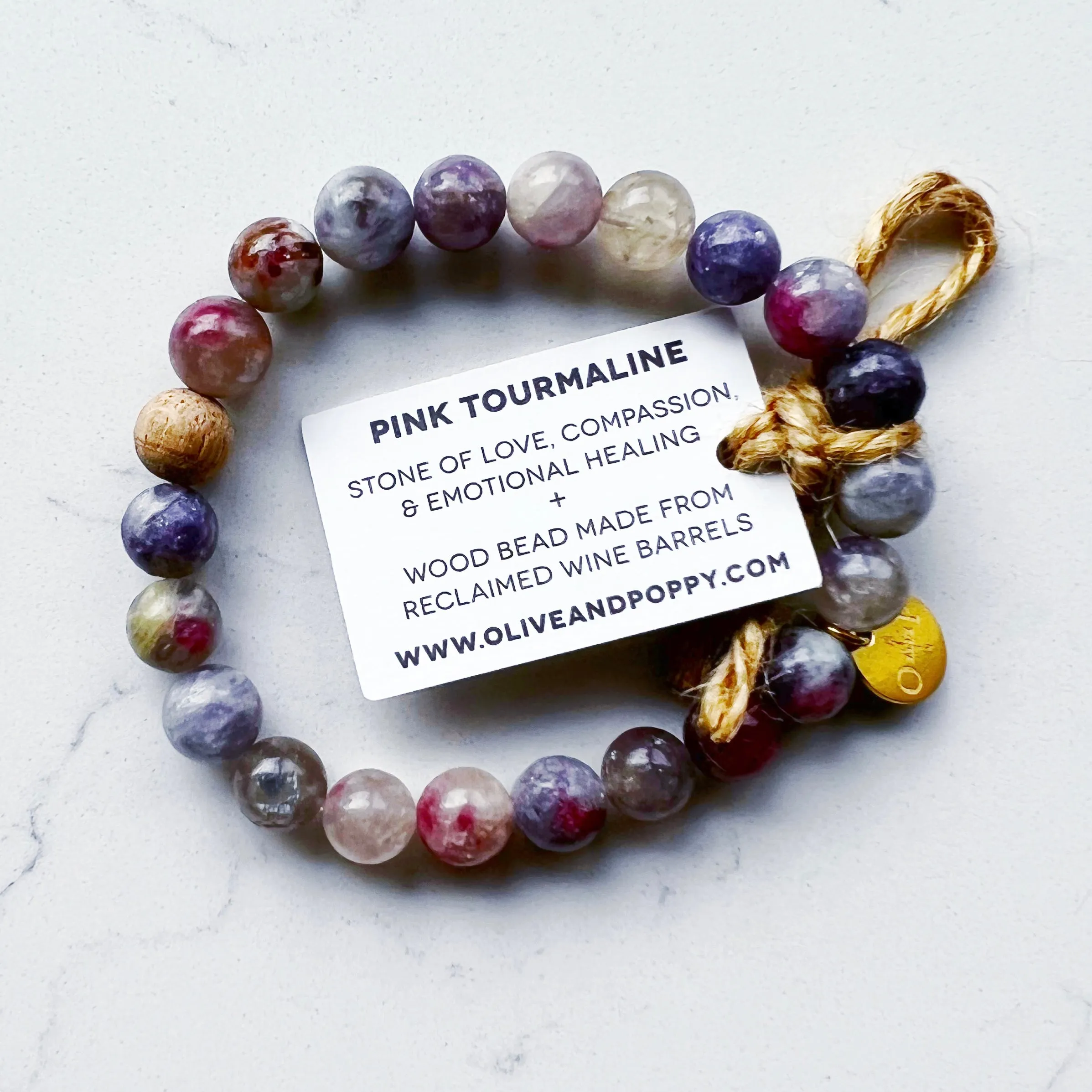 'Make Your Own' Barrel Bead Bracelet Set - PINKS