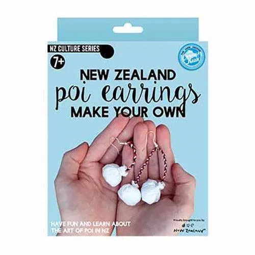 Make Your Own Maori Poi Earrings Kit