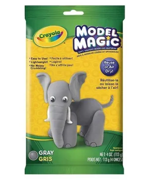 Model Magic, Clay 4-oz. Pouch - Gray