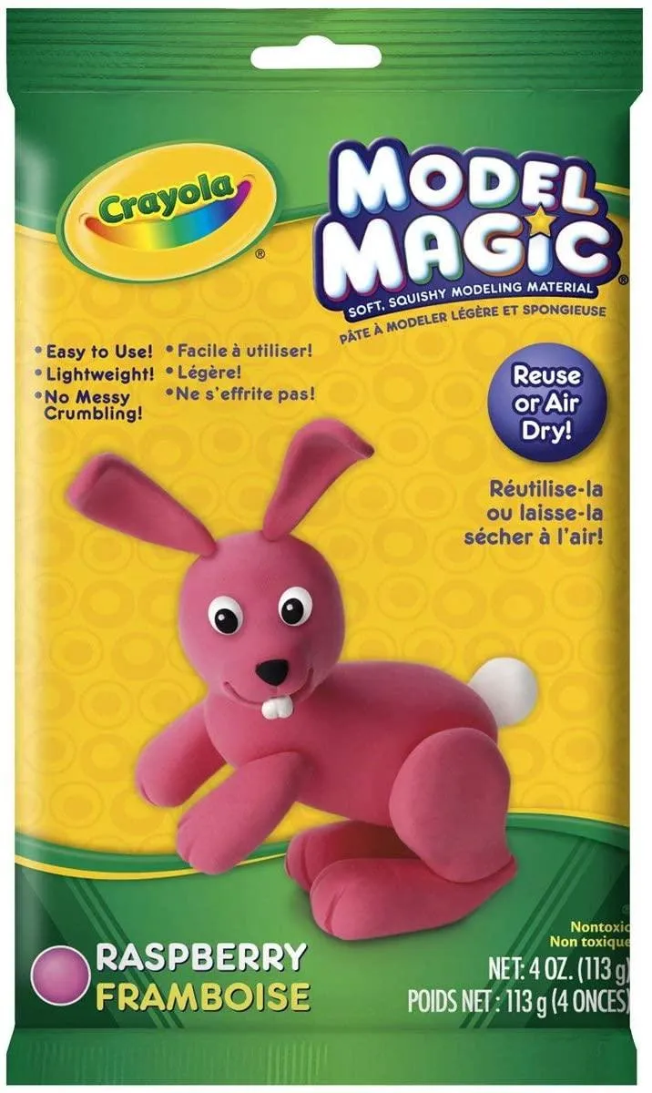 Model Magic, Clay 4-oz. Pouch - Raspberry