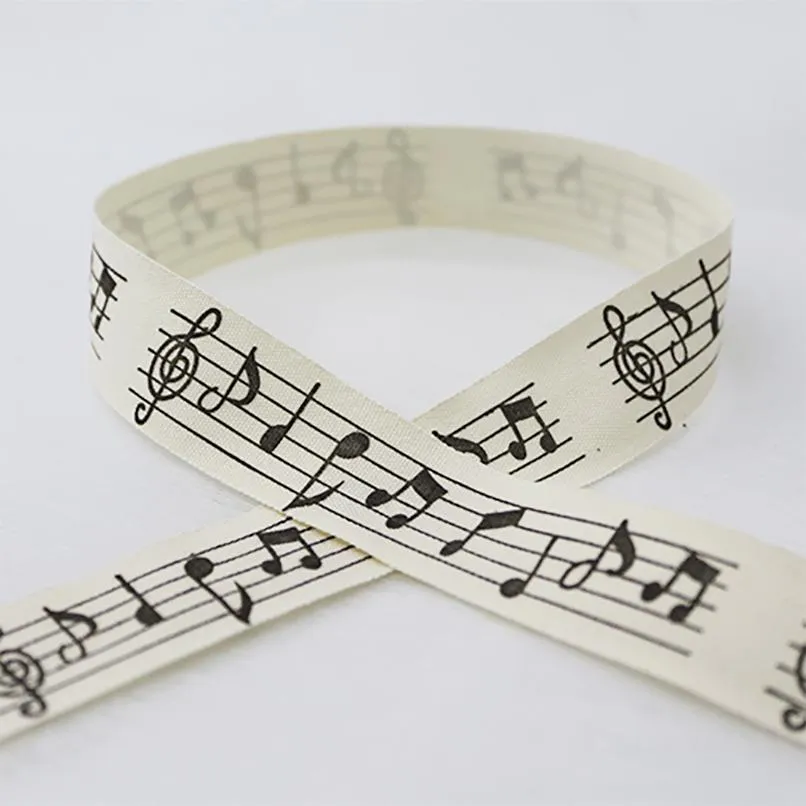 Note ribbon 2cm x 20yards