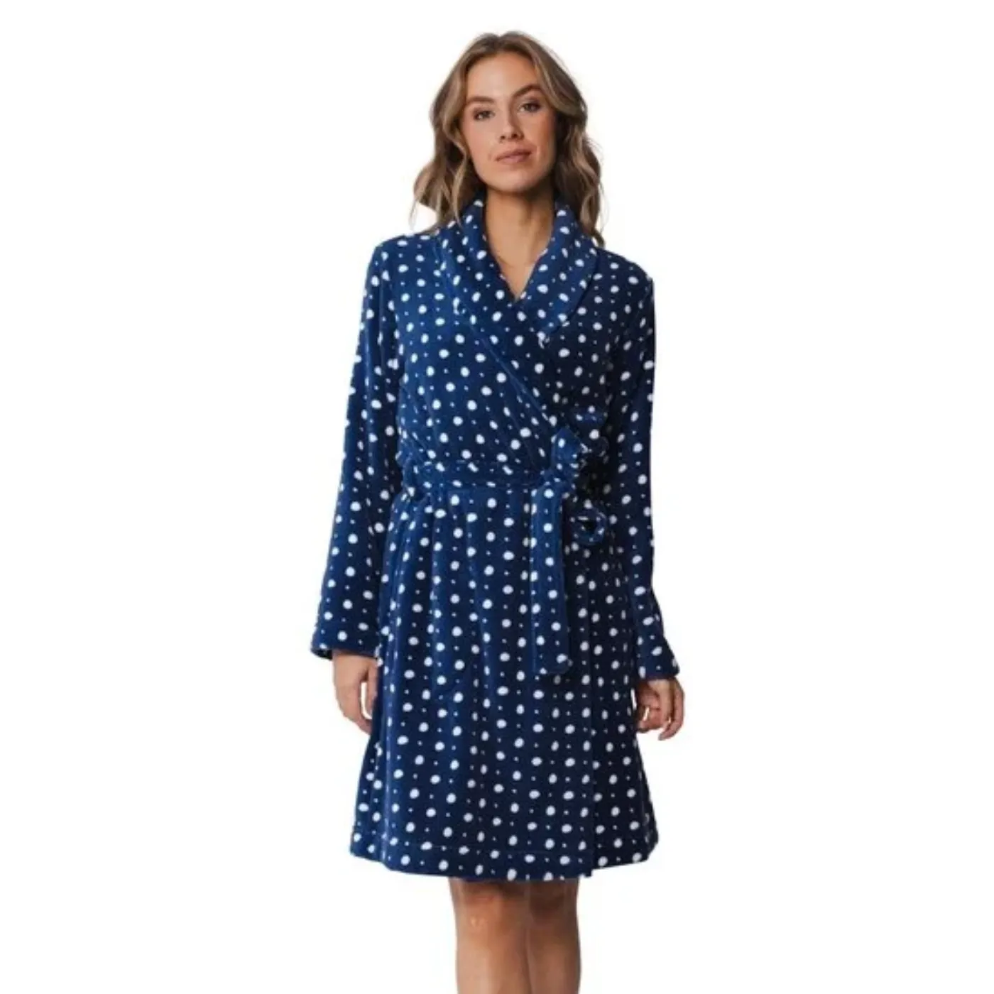 Pastunette Polka Dot Dressing Gown