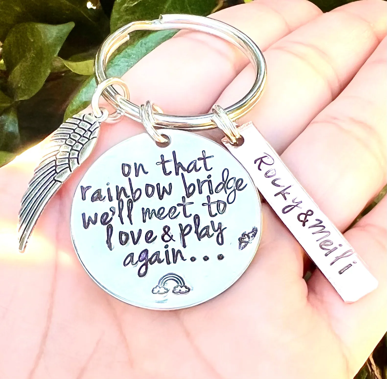 Pet Keychain, Loss Of Dog Memorial Gift, Loss Of Pet