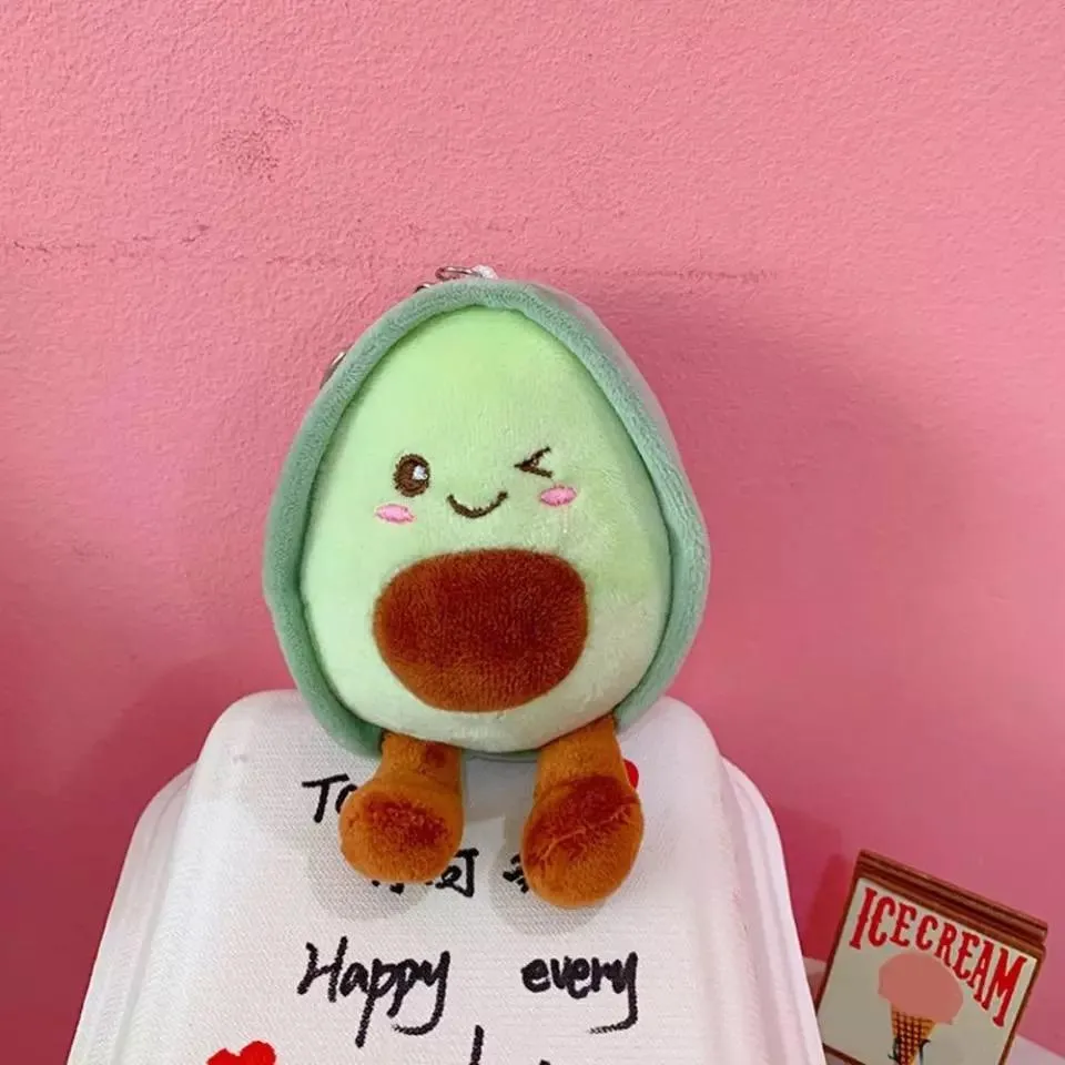 PocketPit Avocado Plush Keychain