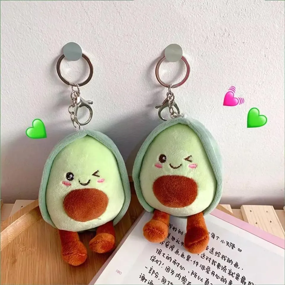 PocketPit Avocado Plush Keychain