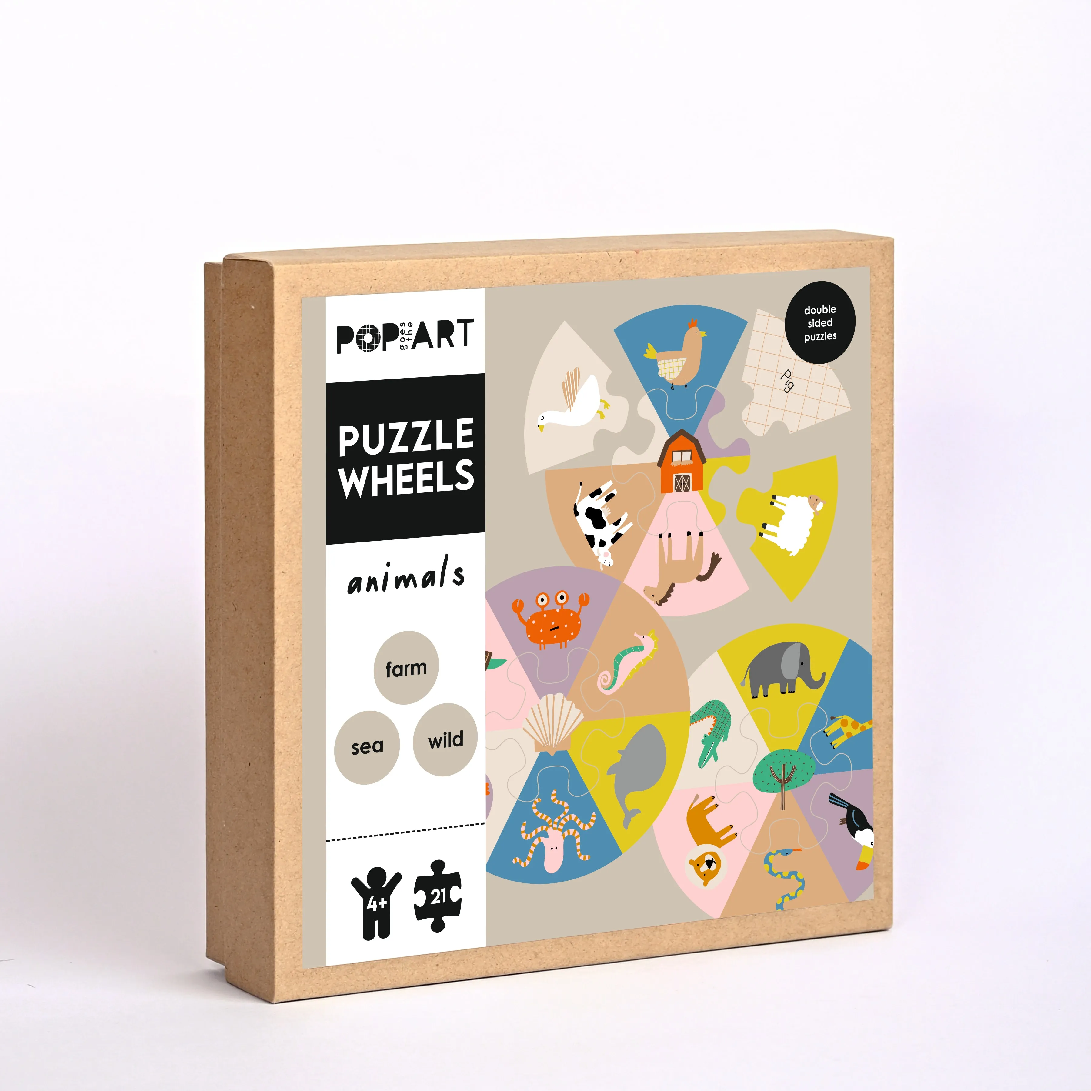 Puzzle Wheels | Animals