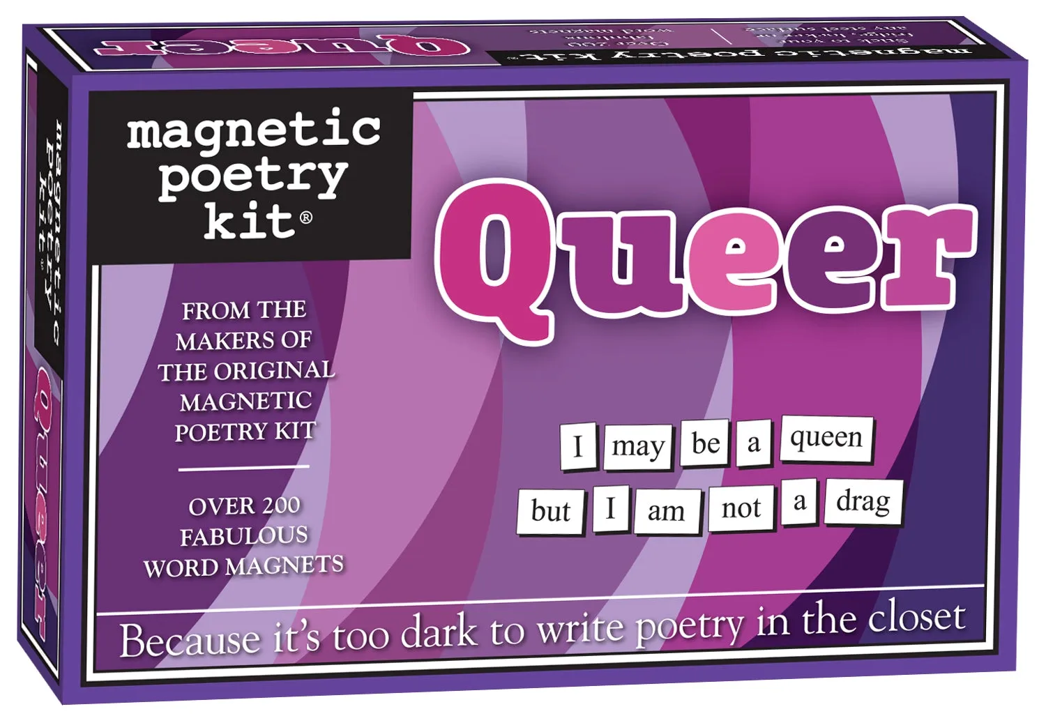 Queer Magnetic Poetry Kit