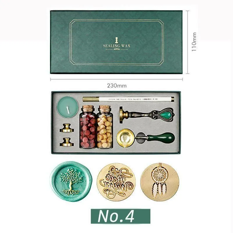 Sealing Wax Stamp Kit