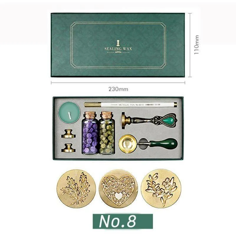 Sealing Wax Stamp Kit