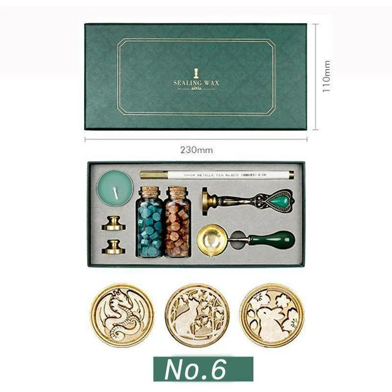 Sealing Wax Stamp Kit