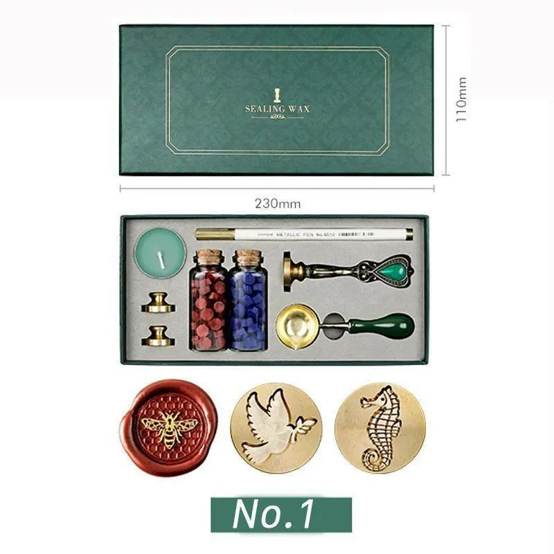 Sealing Wax Stamp Kit