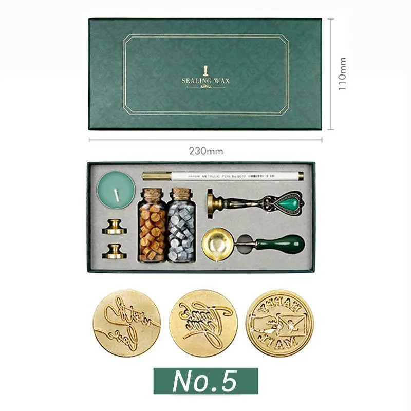 Sealing Wax Stamp Kit