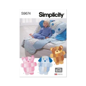 Simplicity Pattern S9674 Undefined Quilting