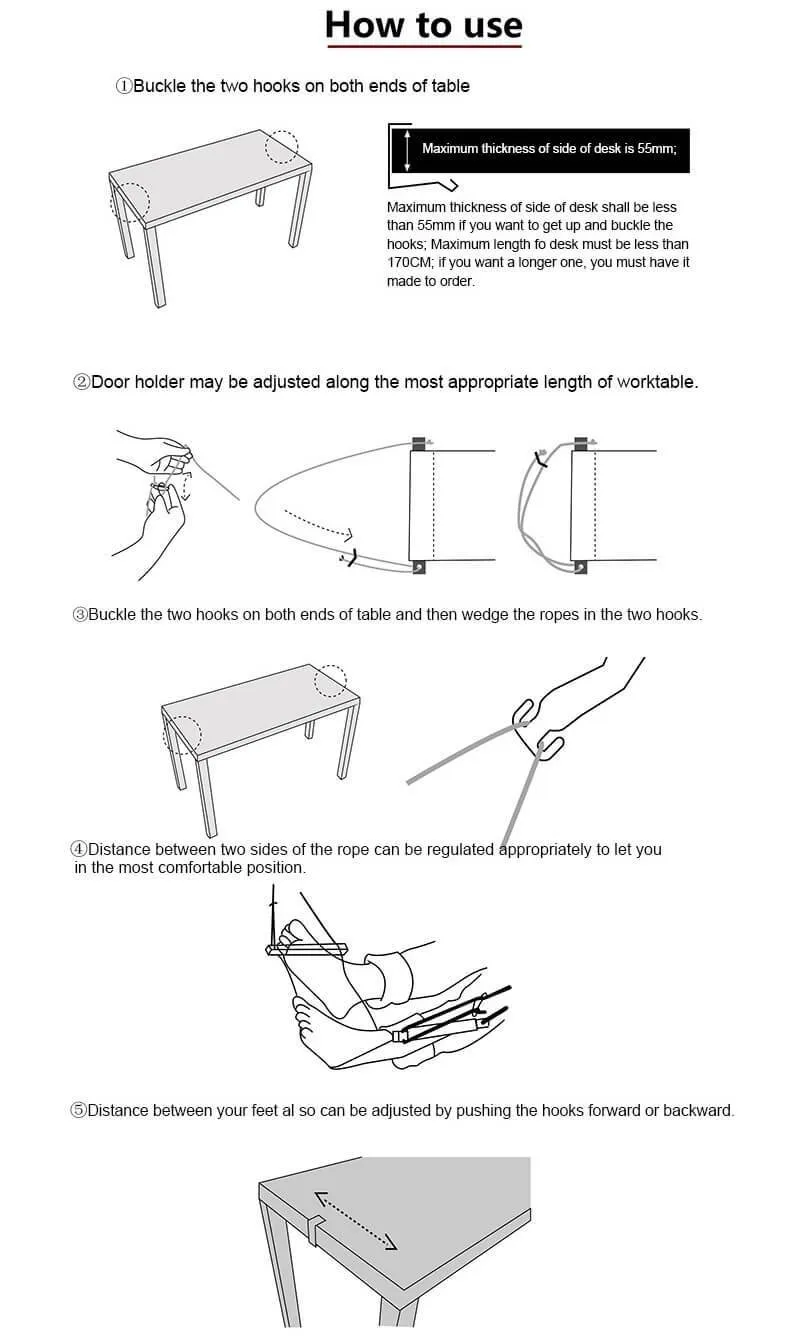 Table Foot Hammock