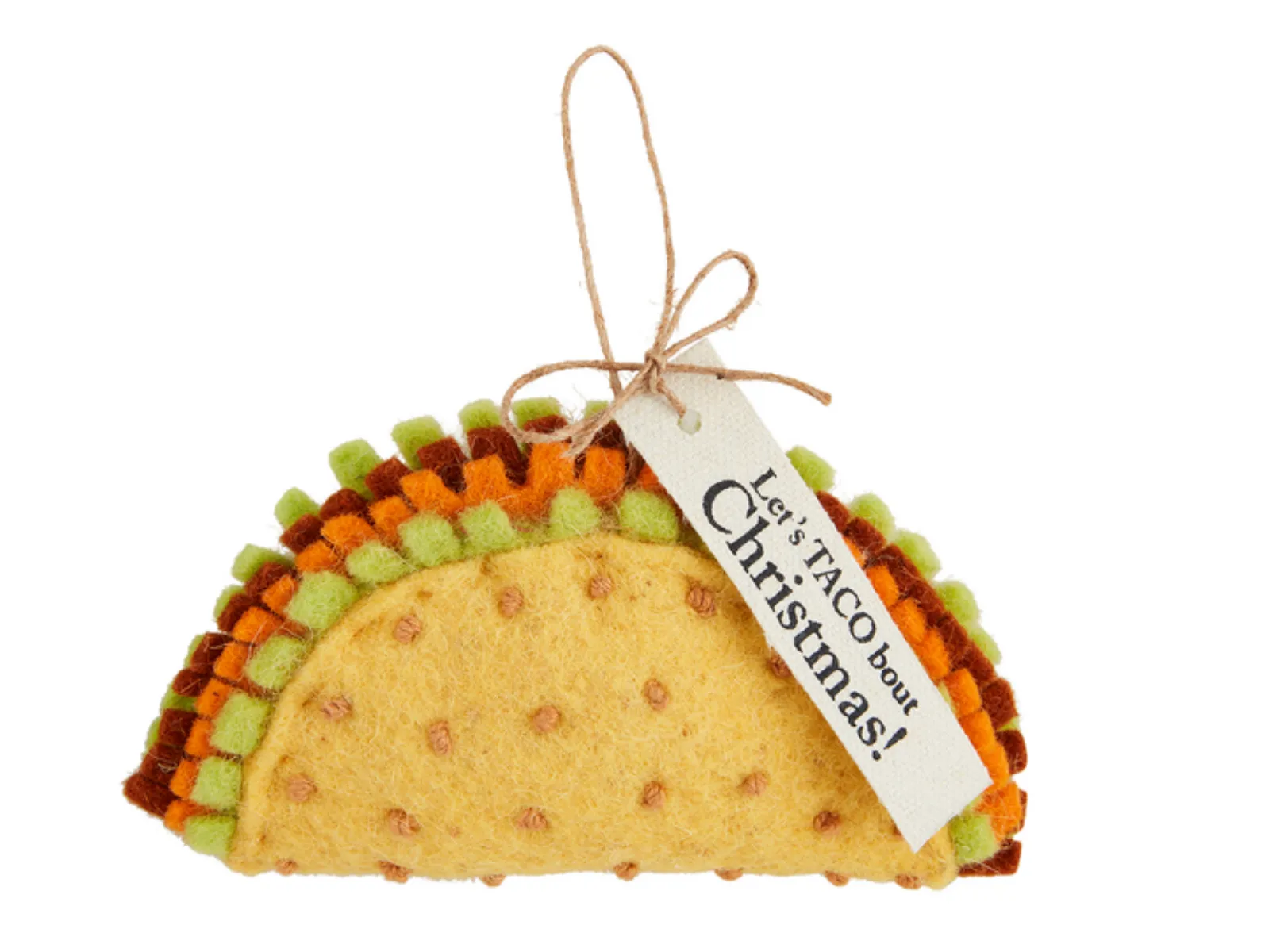 Taco Ornament