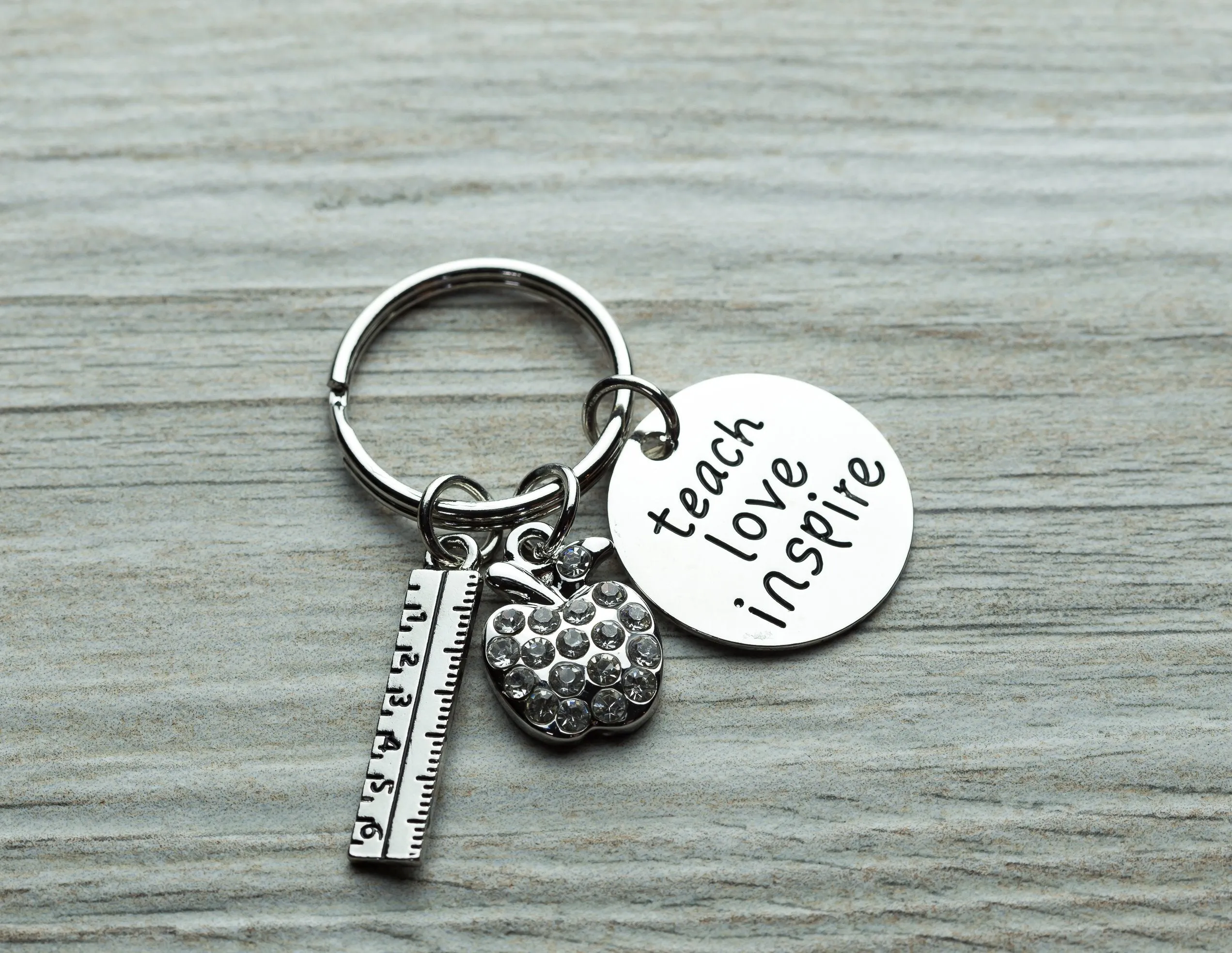 Teach Love Inspire Keychain