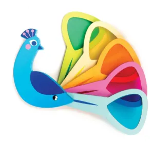 Tender Leaf Toys -Peacock Colors