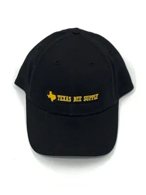 Texas Bee Supply Hat-Black