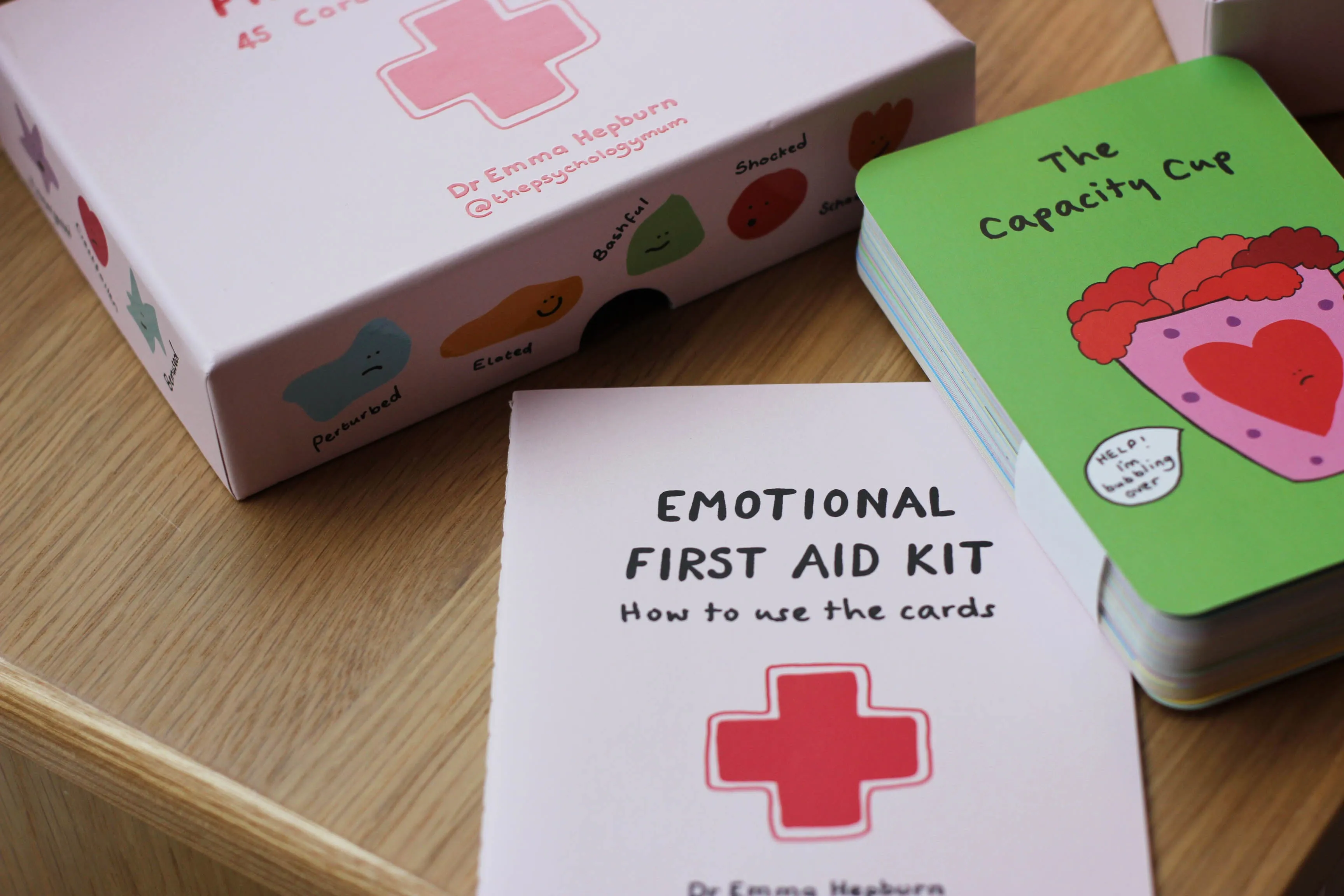 The Emotional First Aid Kit - 45 cards for self-care