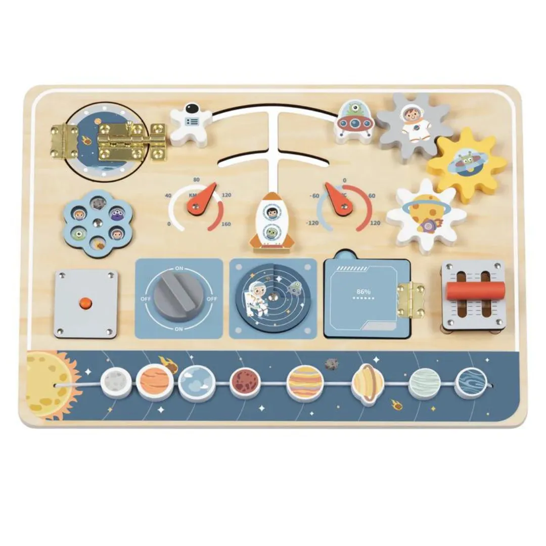 Tooky Toy Busy Board (Space)