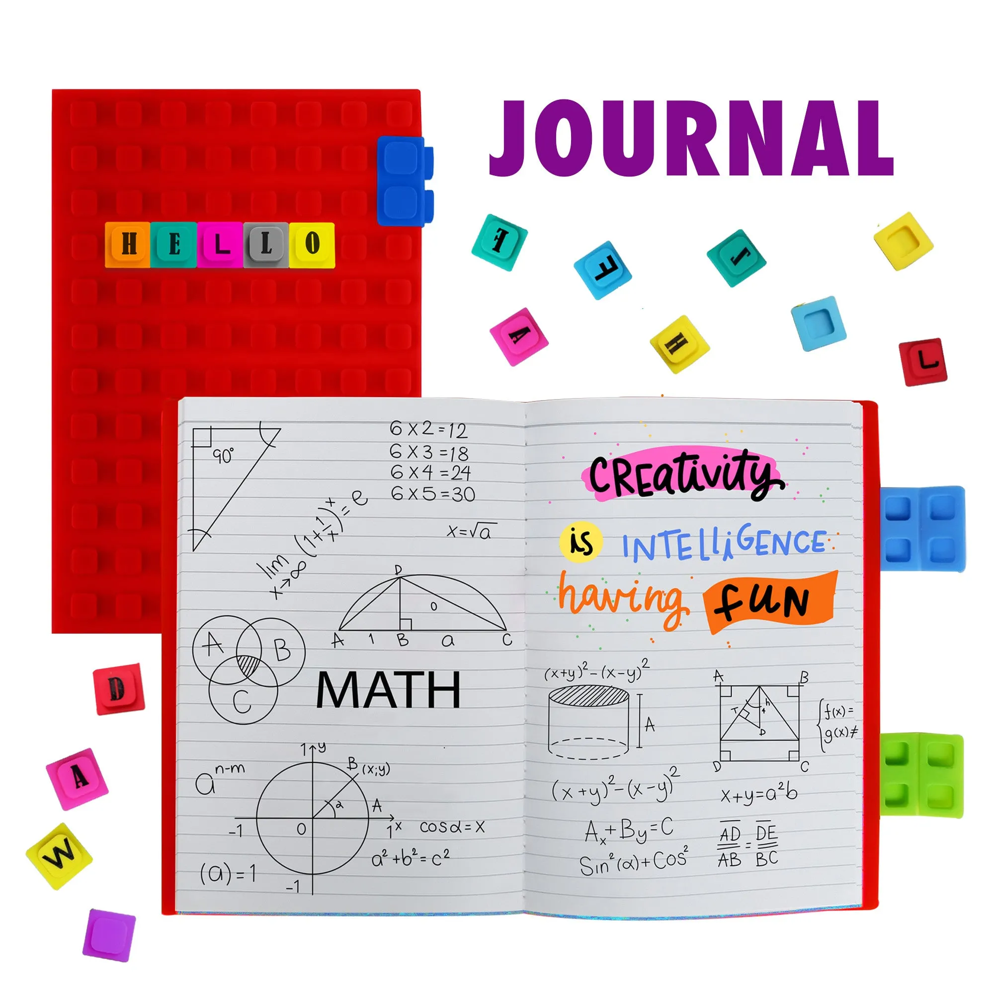 WAFF Journal Combo Kit (Large) Notebook (5.5" x 8.25")