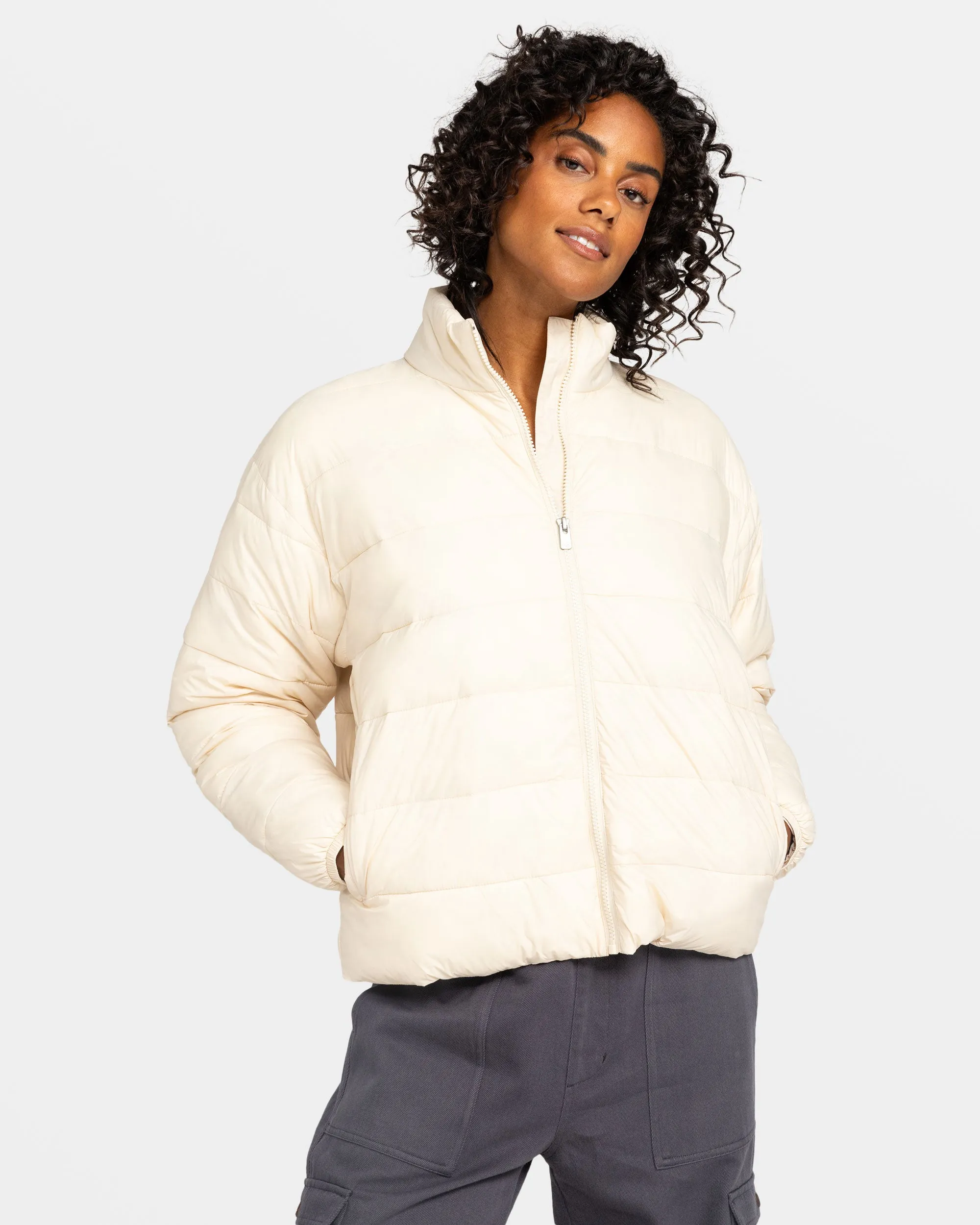 Wind Bliss Padded Jacket - Parchment