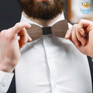 Wooden Bow Tie