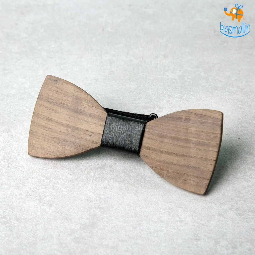 Wooden Bow Tie