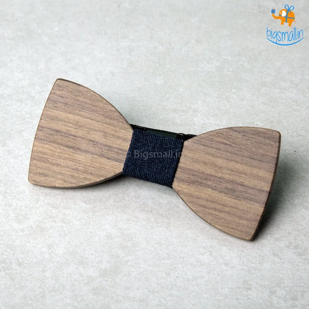 Wooden Bow Tie