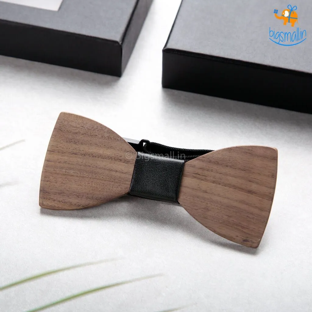 Wooden Bow Tie